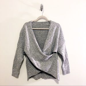 Crisscross Wrap Sweater
